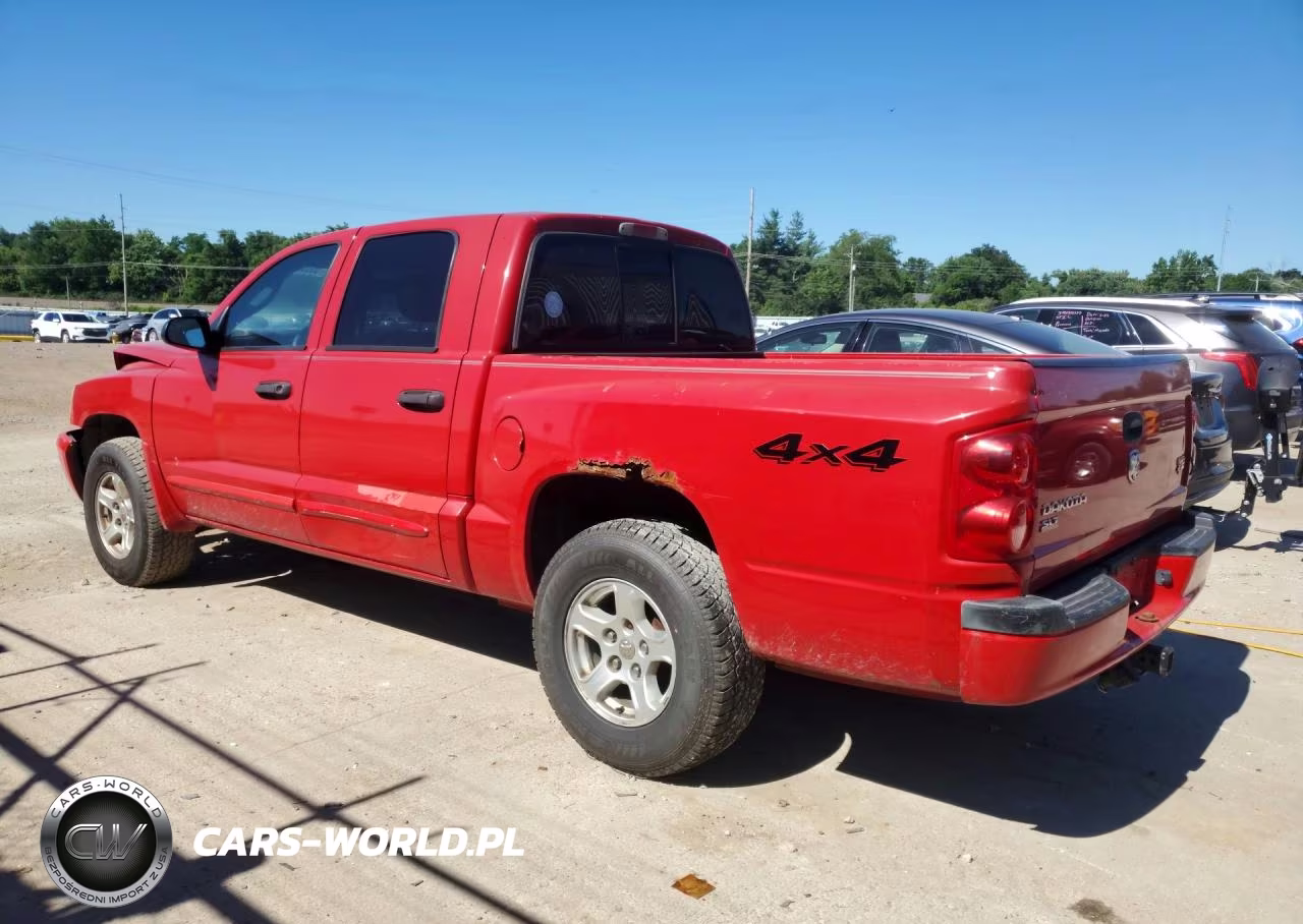 2006 Dodge Dakota Quad Slt VIN:1D7HW48N16S503015 - 2
