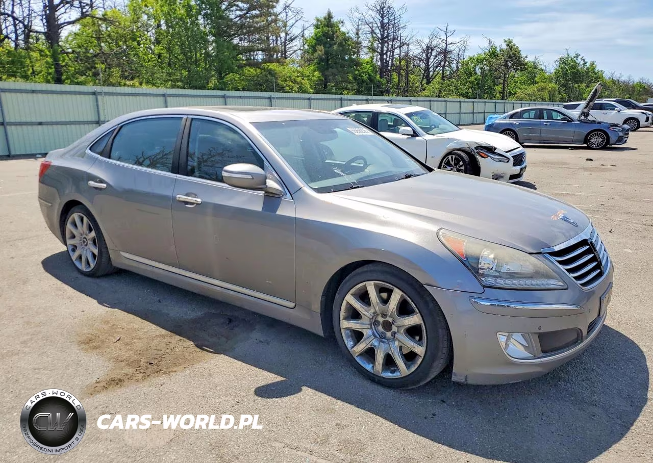 2011 Hyundai Equus Signature VIN:KMHGH4JF6BU034727 - 4