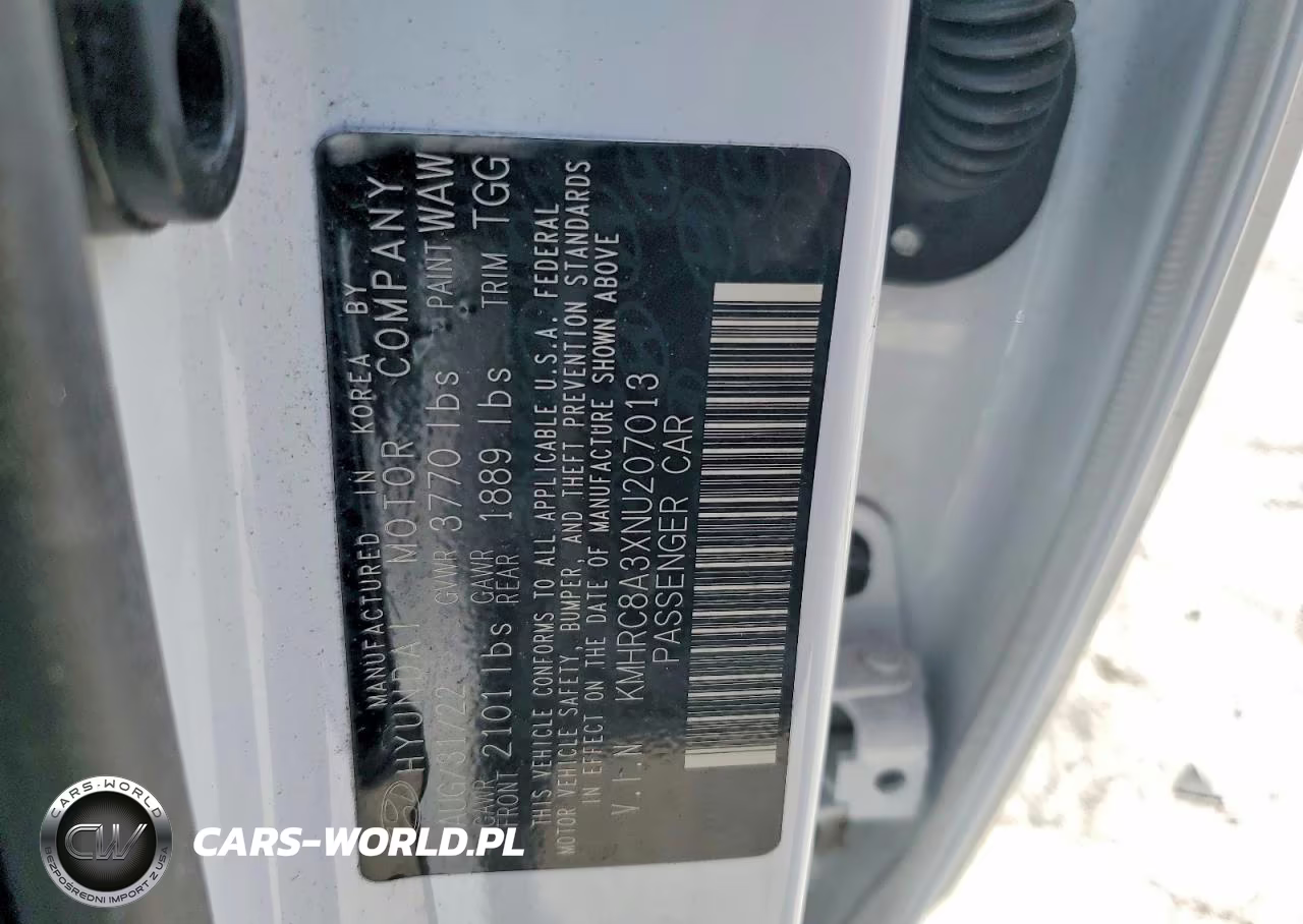 2022 Hyundai Venue Sel VIN:KMHRC8A3XNU207013 - 13
