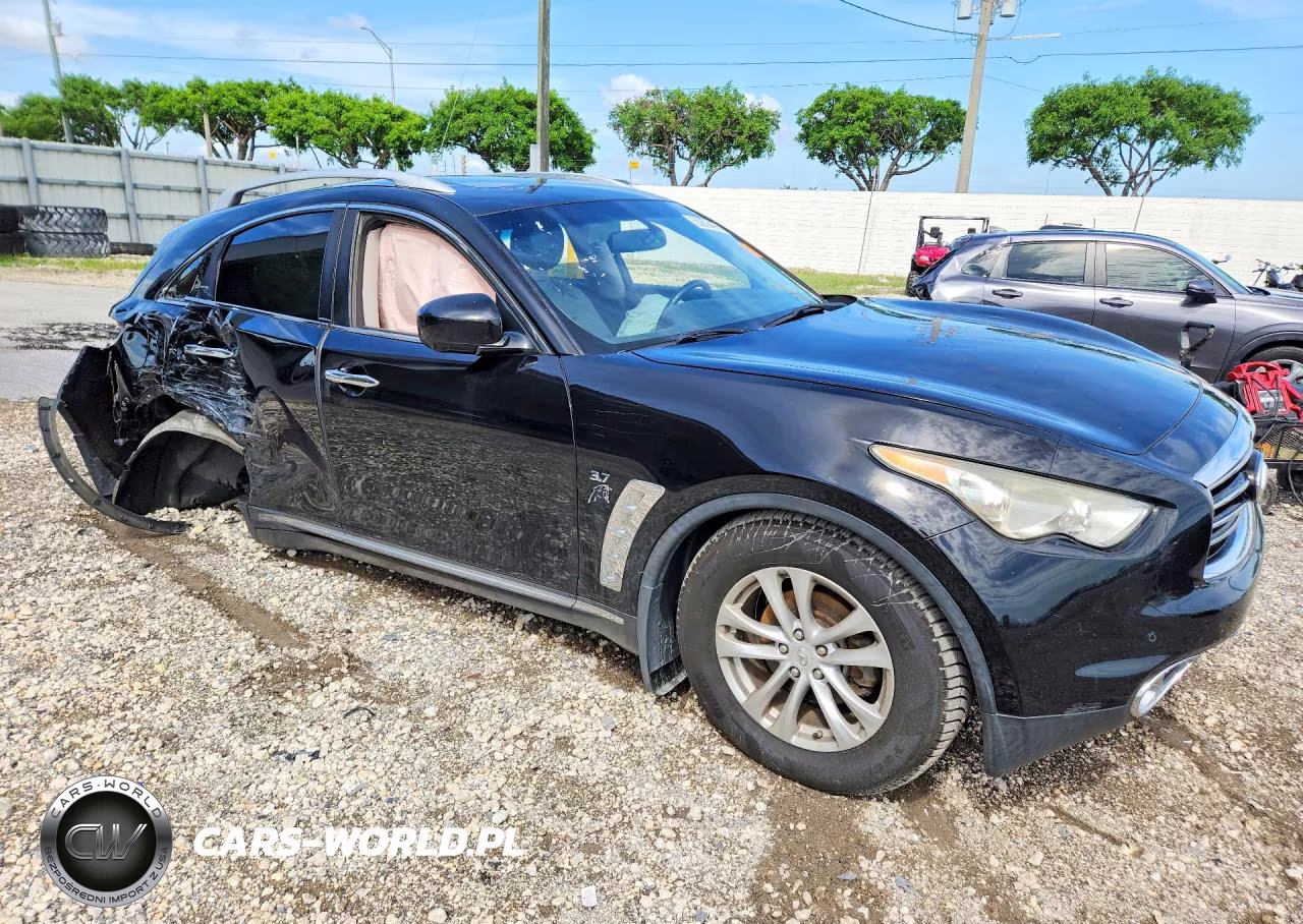 2016 Infiniti Qx70 Base VIN:JN8CS1MU5GM130258 - 4