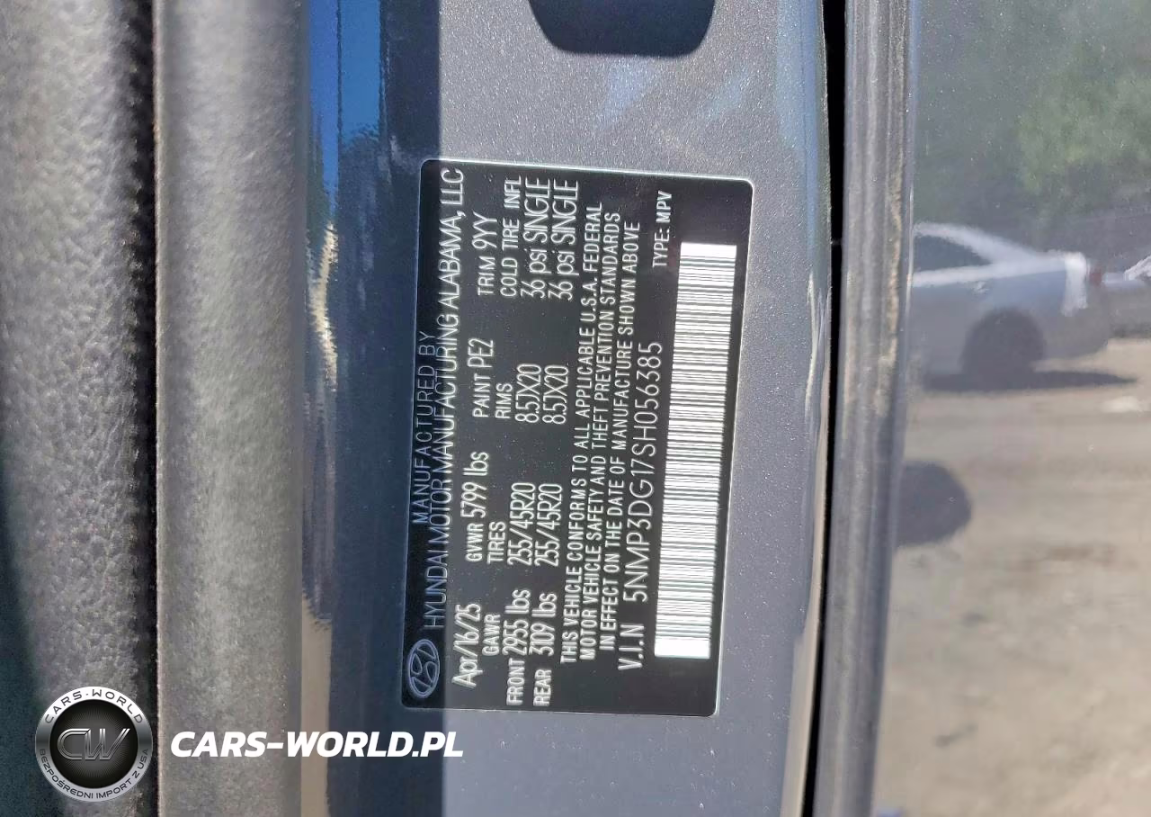 2025 Hyundai Santa Fe Limited VIN:5NMP3DG17SH056385 - 13