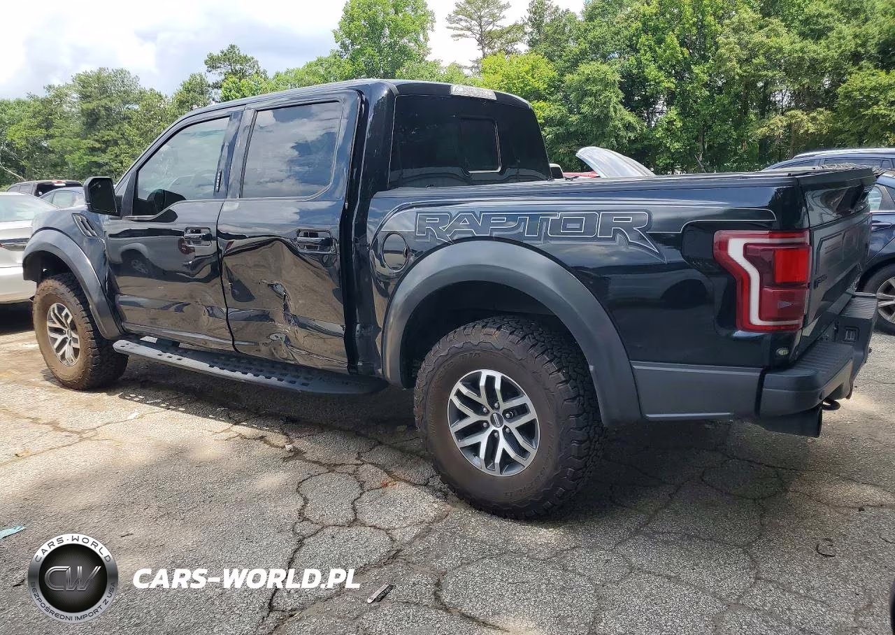 2017 Ford F150 Raptor VIN:1FTFW1RG9HFB61521 - 2
