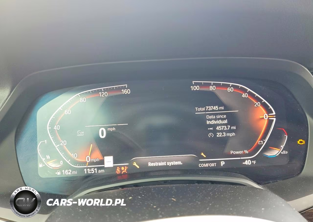 2021 BMW X5 Sdrive 40I VIN:5UXCR4C00M9E64172 - 9