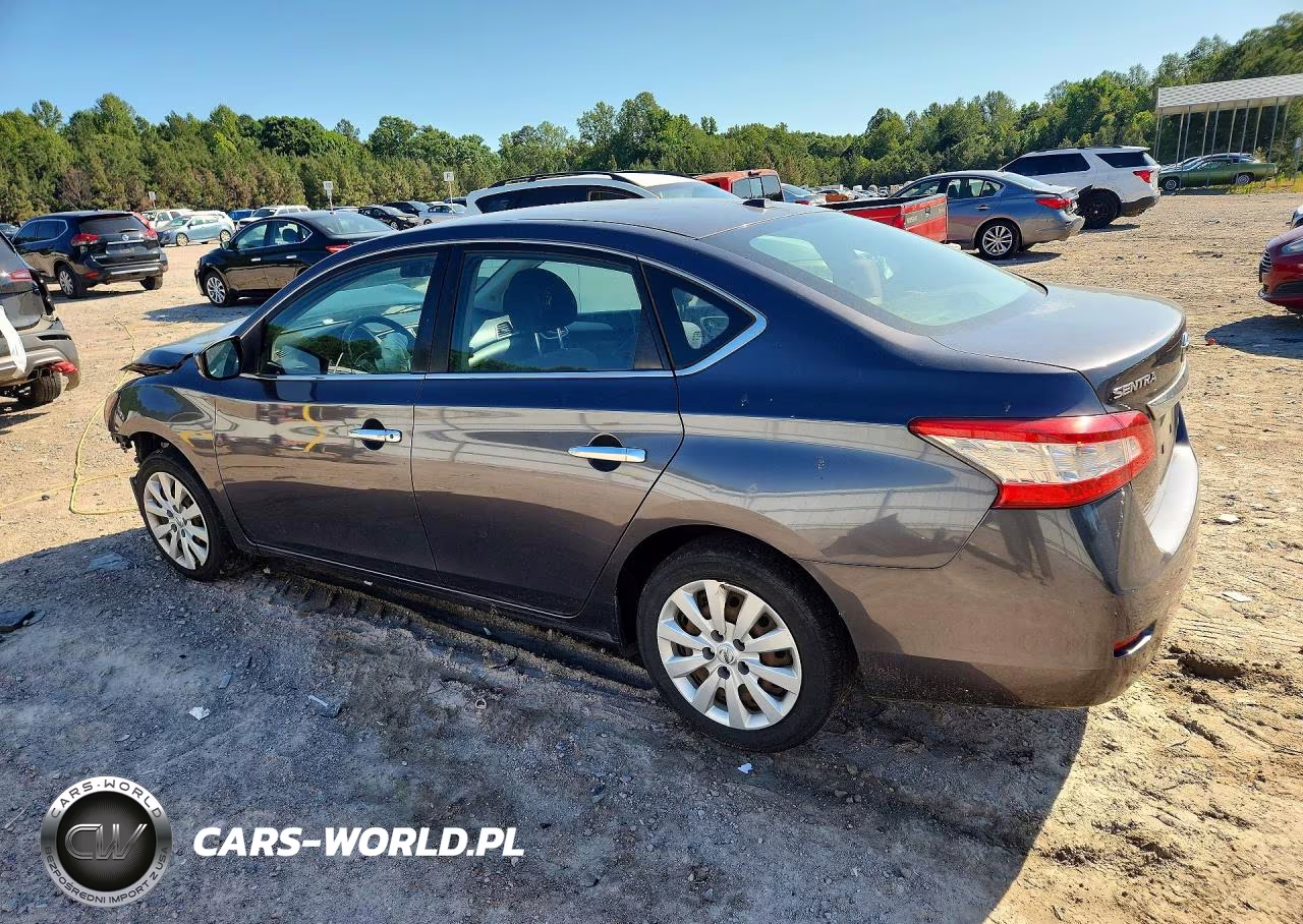 2014 Nissan Sentra Sv VIN:3N1AB7AP5EY326170 - 2