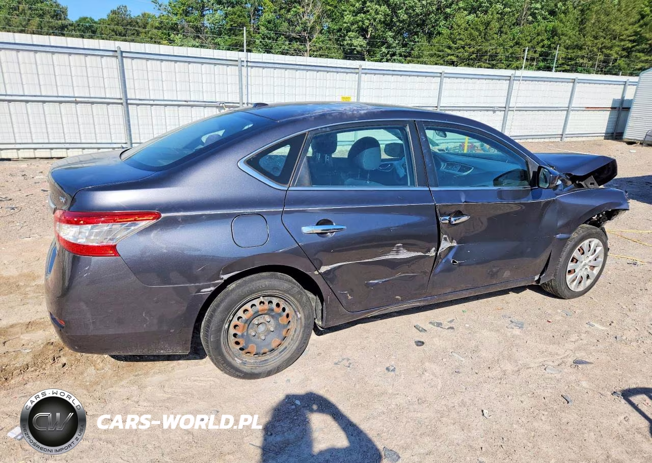 2014 Nissan Sentra Sv VIN:3N1AB7AP5EY326170 - 3