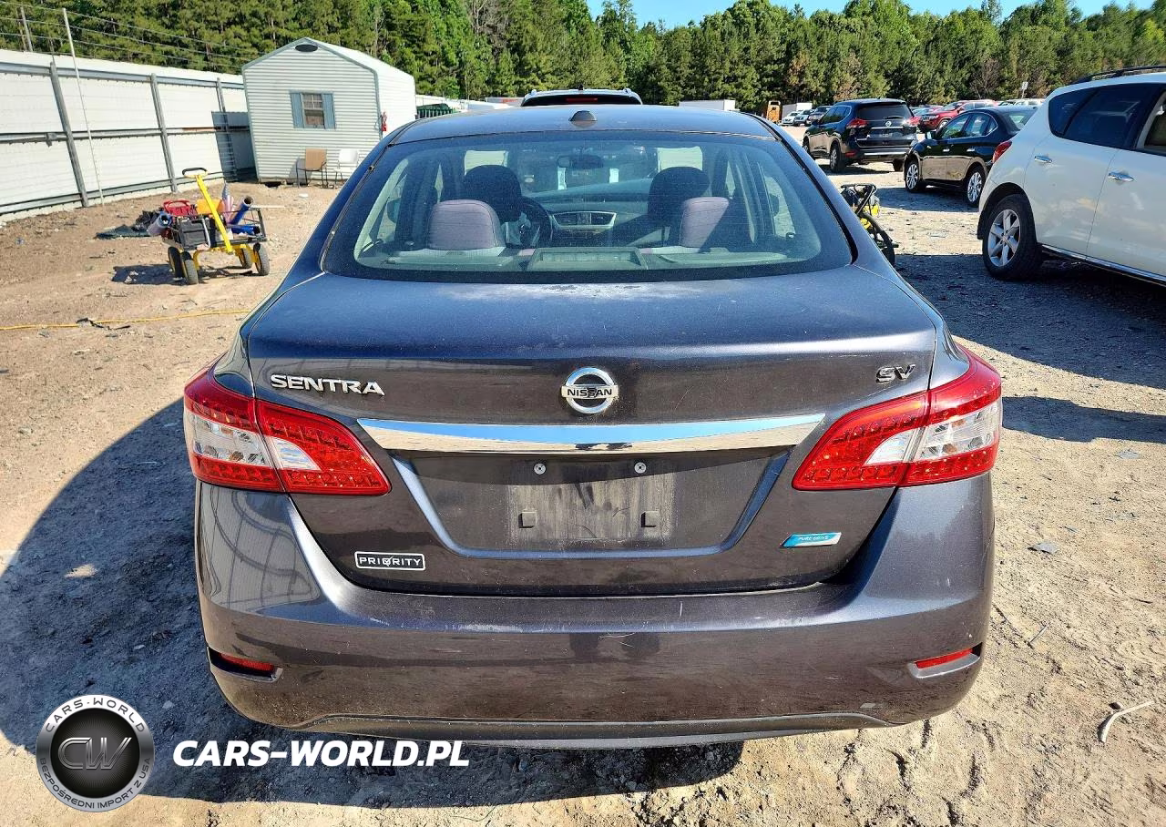 2014 Nissan Sentra Sv VIN:3N1AB7AP5EY326170 - 6