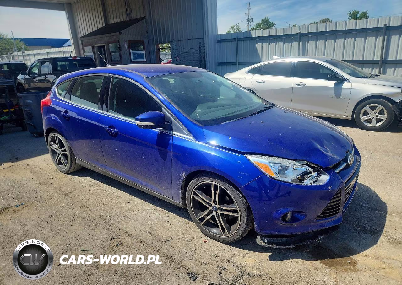 2014 Ford Focus Titanium VIN:1FADP3N28EL253300 - 4