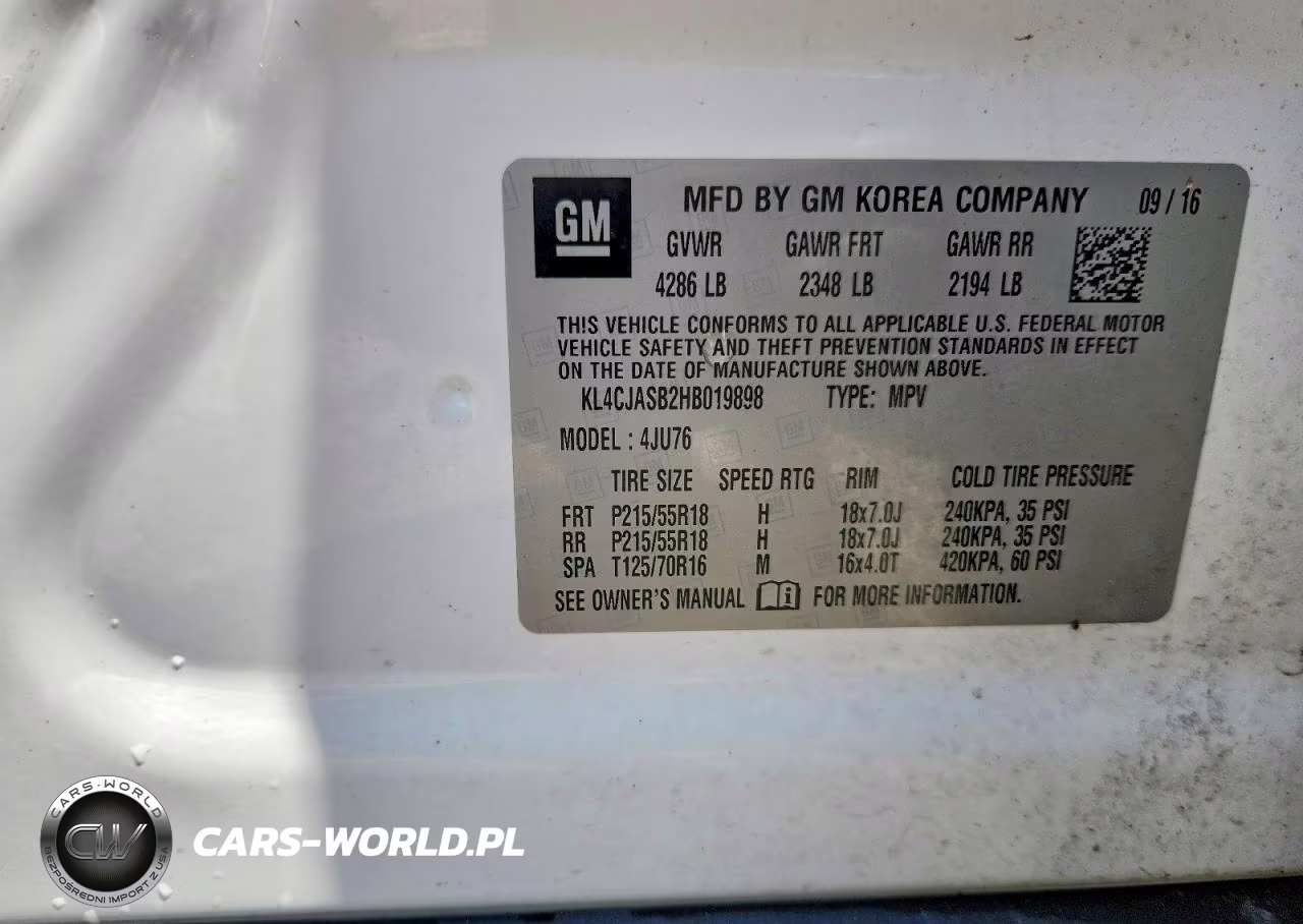 2017 Buick Encore Preferred VIN:KL4CJASB2HB019898 - 12