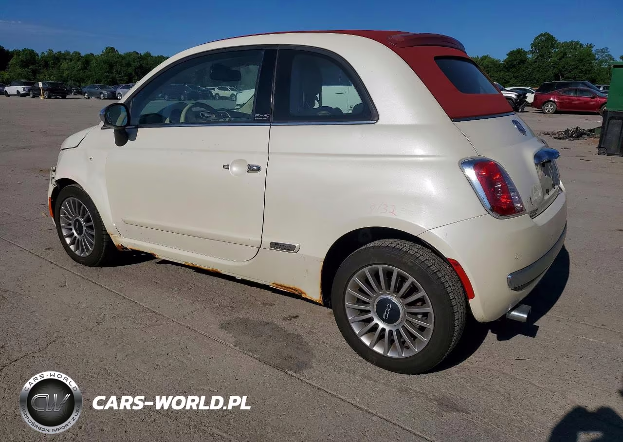 2014 Fiat 500 Lounge VIN:3C3CFFER0ET239973 - 2