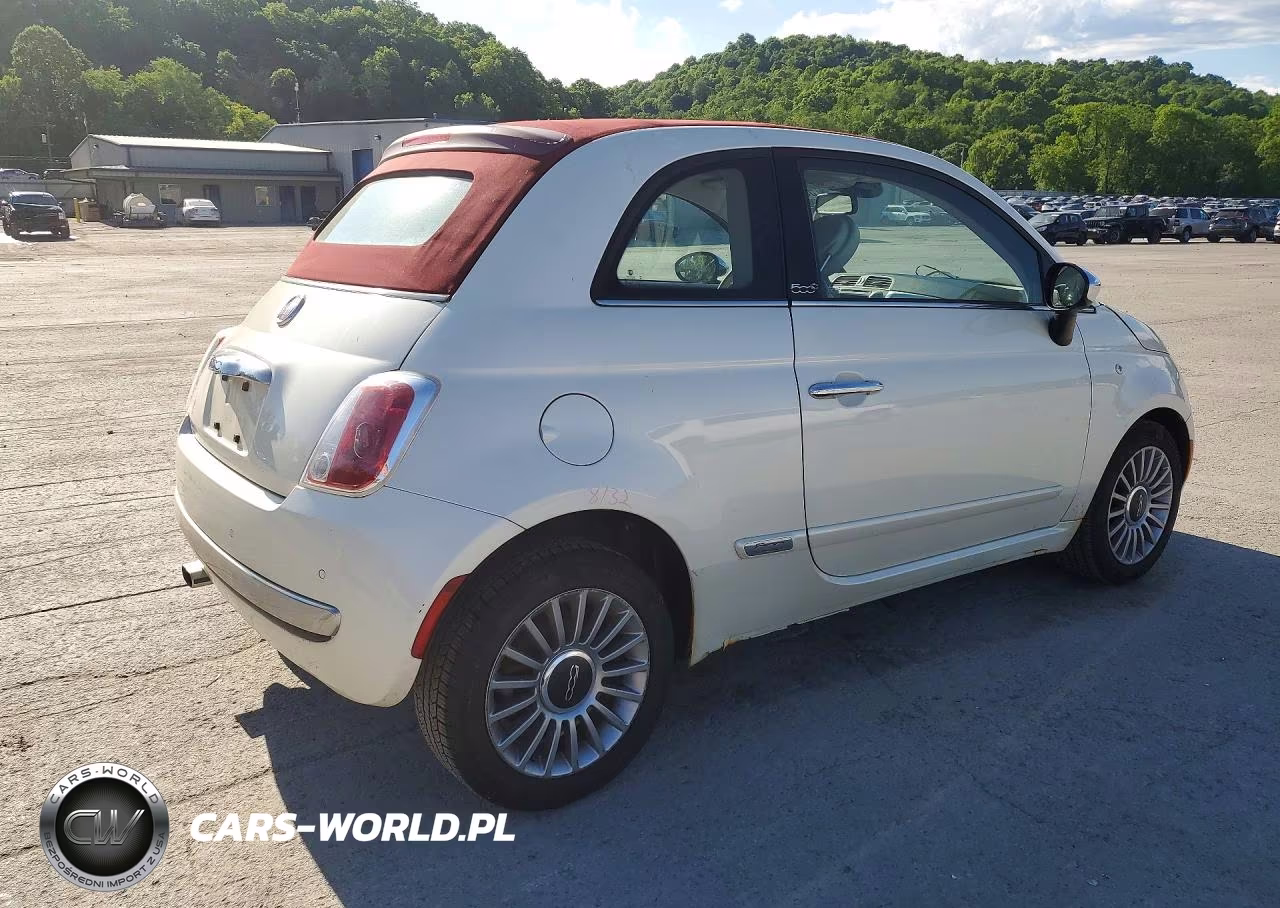 2014 Fiat 500 Lounge VIN:3C3CFFER0ET239973 - 3