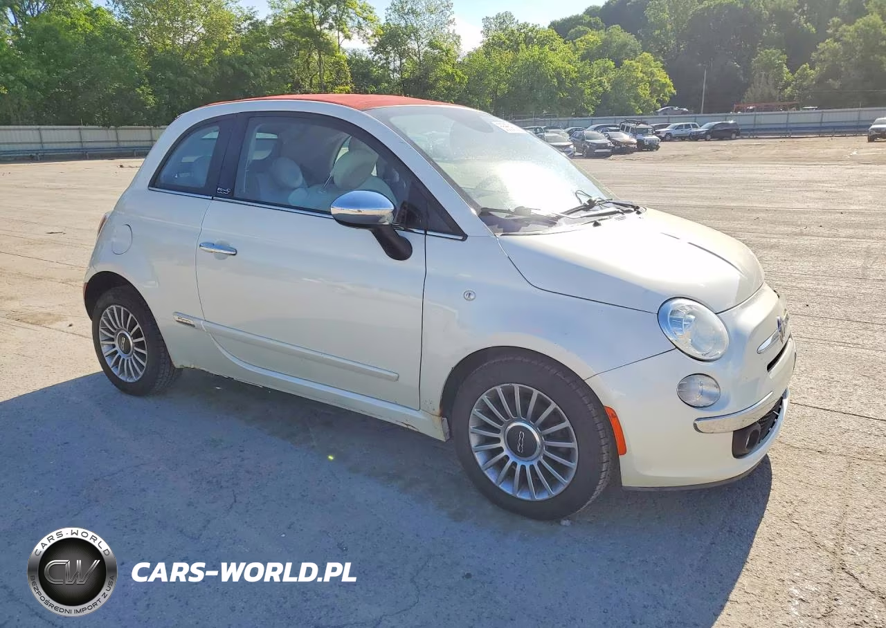 2014 Fiat 500 Lounge VIN:3C3CFFER0ET239973 - 4