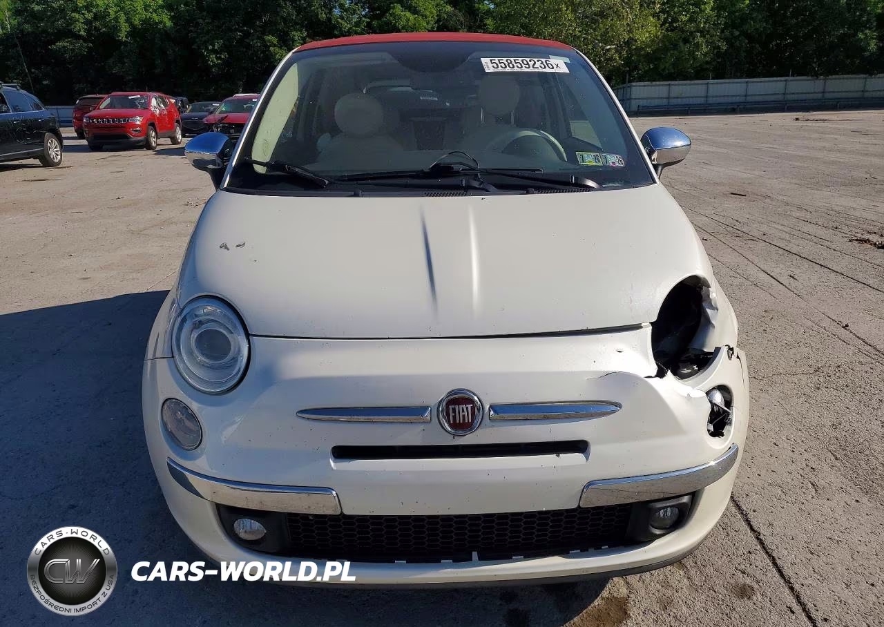 2014 Fiat 500 Lounge VIN:3C3CFFER0ET239973 - 5