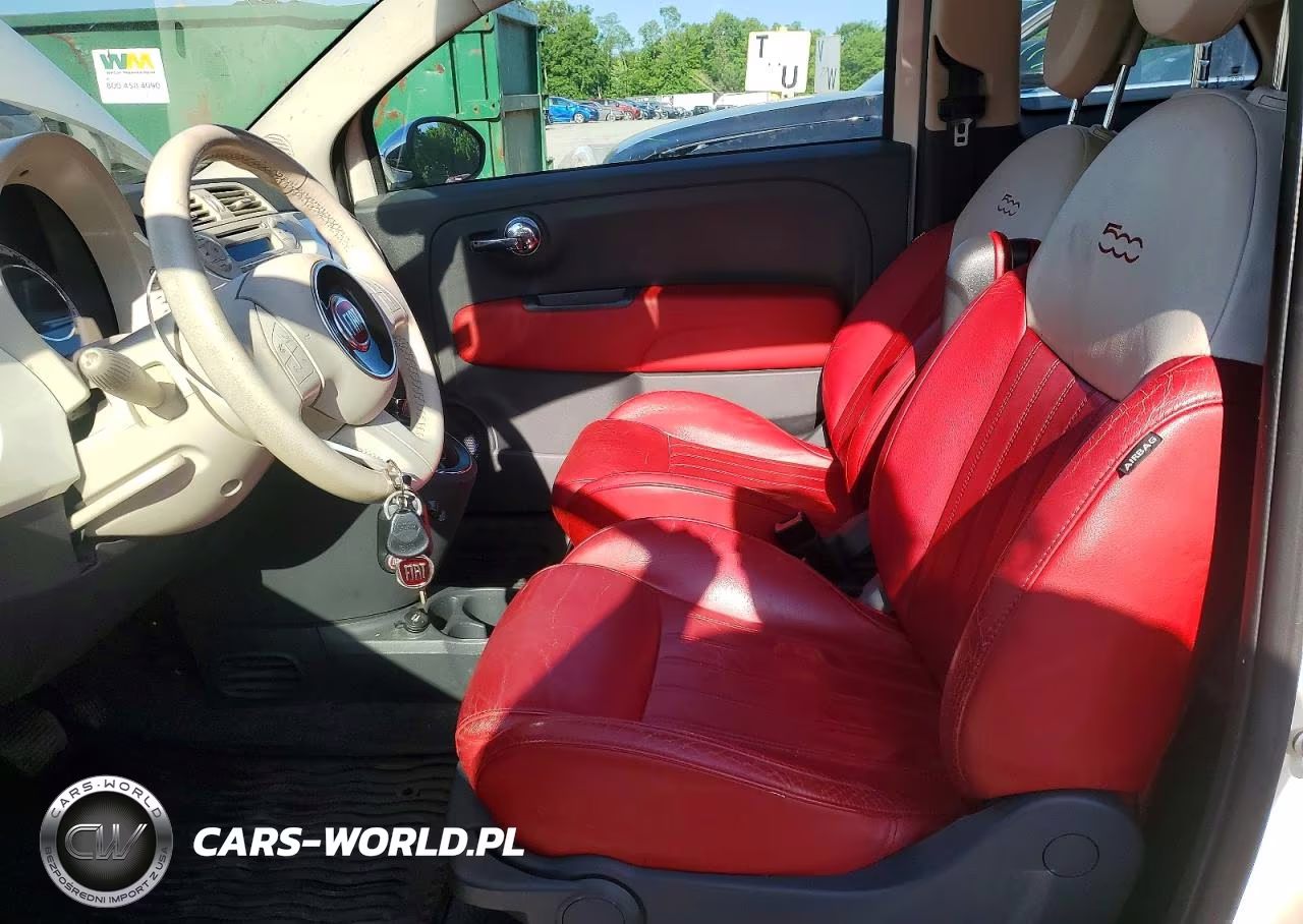 2014 Fiat 500 Lounge VIN:3C3CFFER0ET239973 - 7