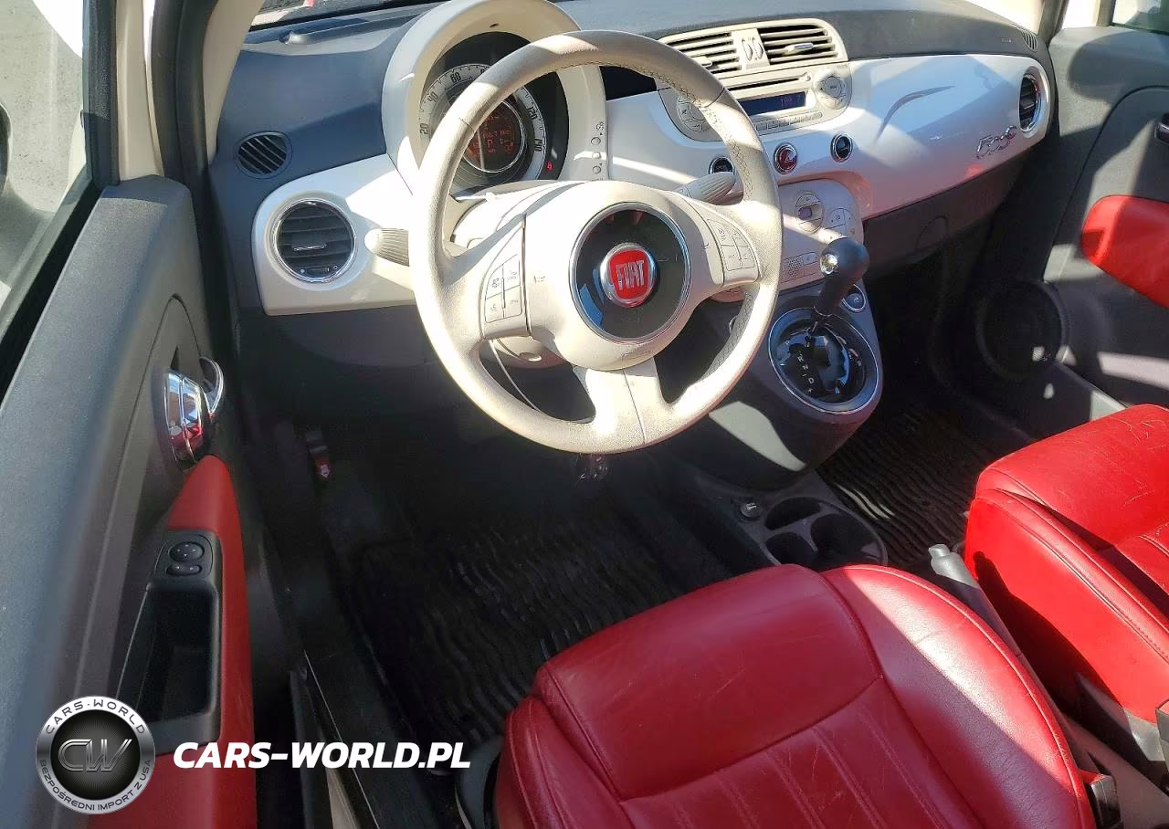 2014 Fiat 500 Lounge VIN:3C3CFFER0ET239973 - 8
