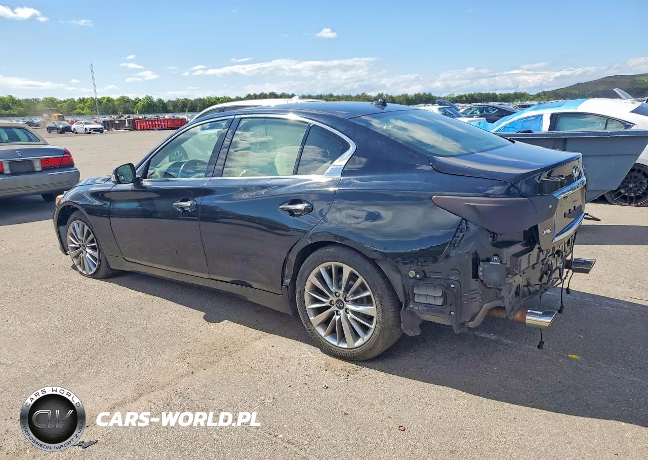 2019 Infiniti Q50 3.0T Luxe VIN:JN1EV7AR4KM550247 - 2