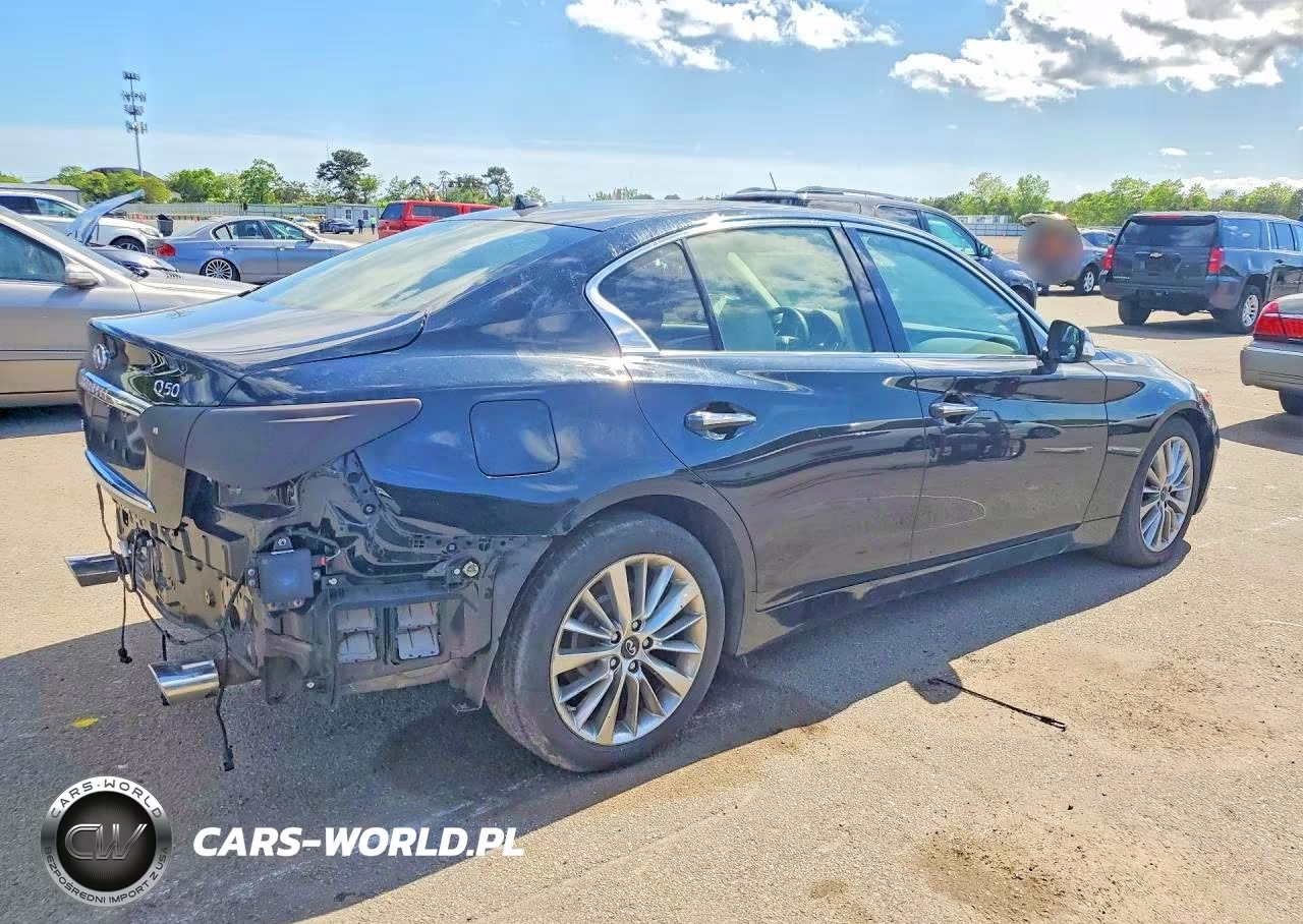 2019 Infiniti Q50 3.0T Luxe VIN:JN1EV7AR4KM550247 - 3