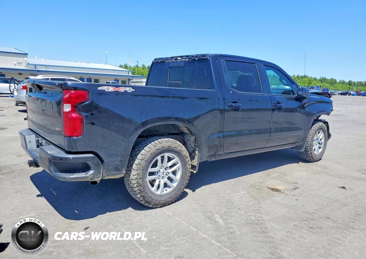 2019 Chevrolet Silverado K1500 Rst VIN:3GCPYEEK9KG209279 - 3