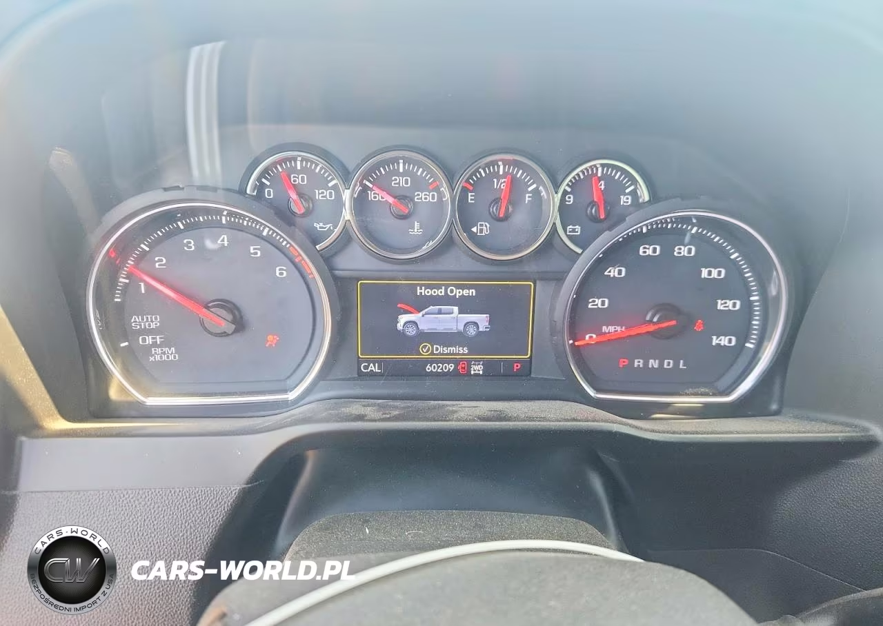 2019 Chevrolet Silverado K1500 Rst VIN:3GCPYEEK9KG209279 - 9