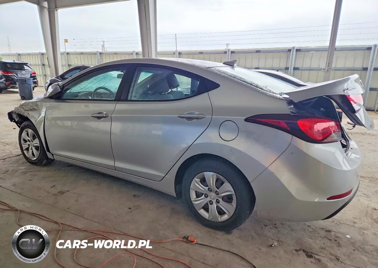 2016 Hyundai Elantra Se VIN:5NPDH4AE1GH740200 - 2