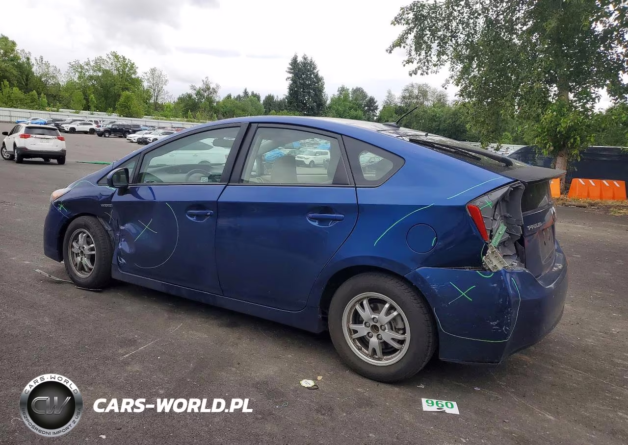 2010 Toyota Prius Iii VIN:JTDKN3DU0A0159286 - 2