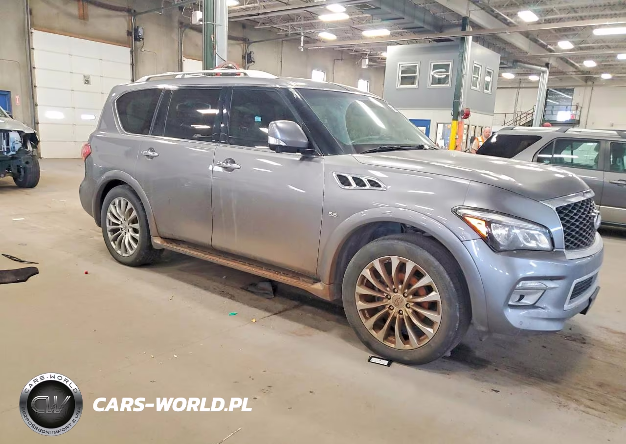 2016 Infiniti Qx80 Base VIN:JN8AZ2NE3G9120346 - 4