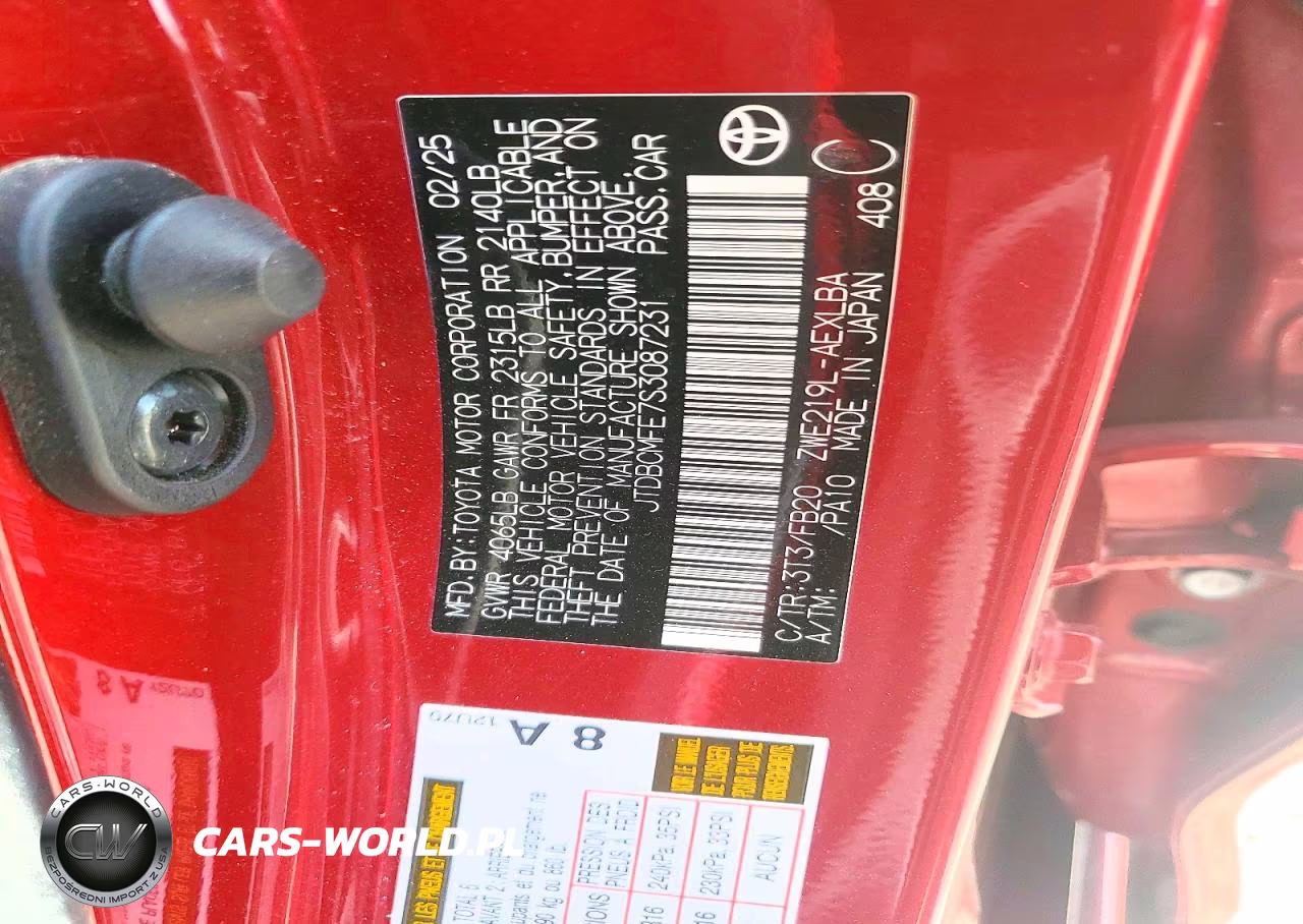 2025 Toyota Corolla Hybrid Le VIN:JTDBCMFE7S3087231 - 13