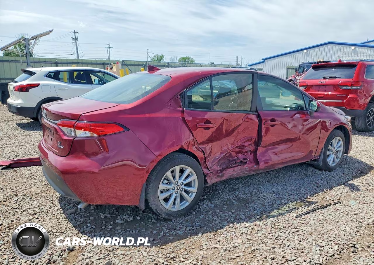 2025 Toyota Corolla Hybrid Le VIN:JTDBCMFE7S3087231 - 3