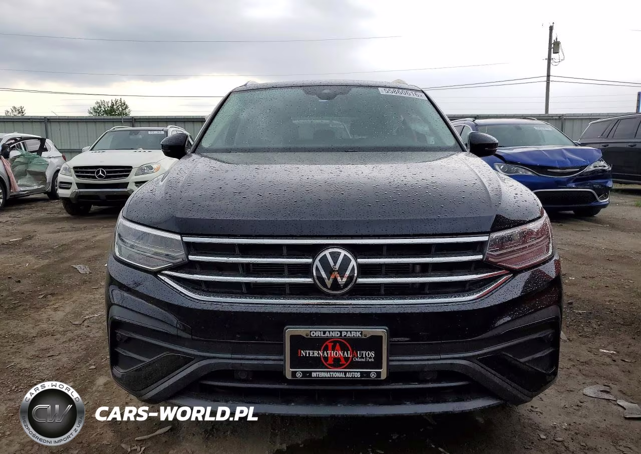 2022 Volkswagen Tiguan Se VIN:3VV2B7AX8NM129259 - 5