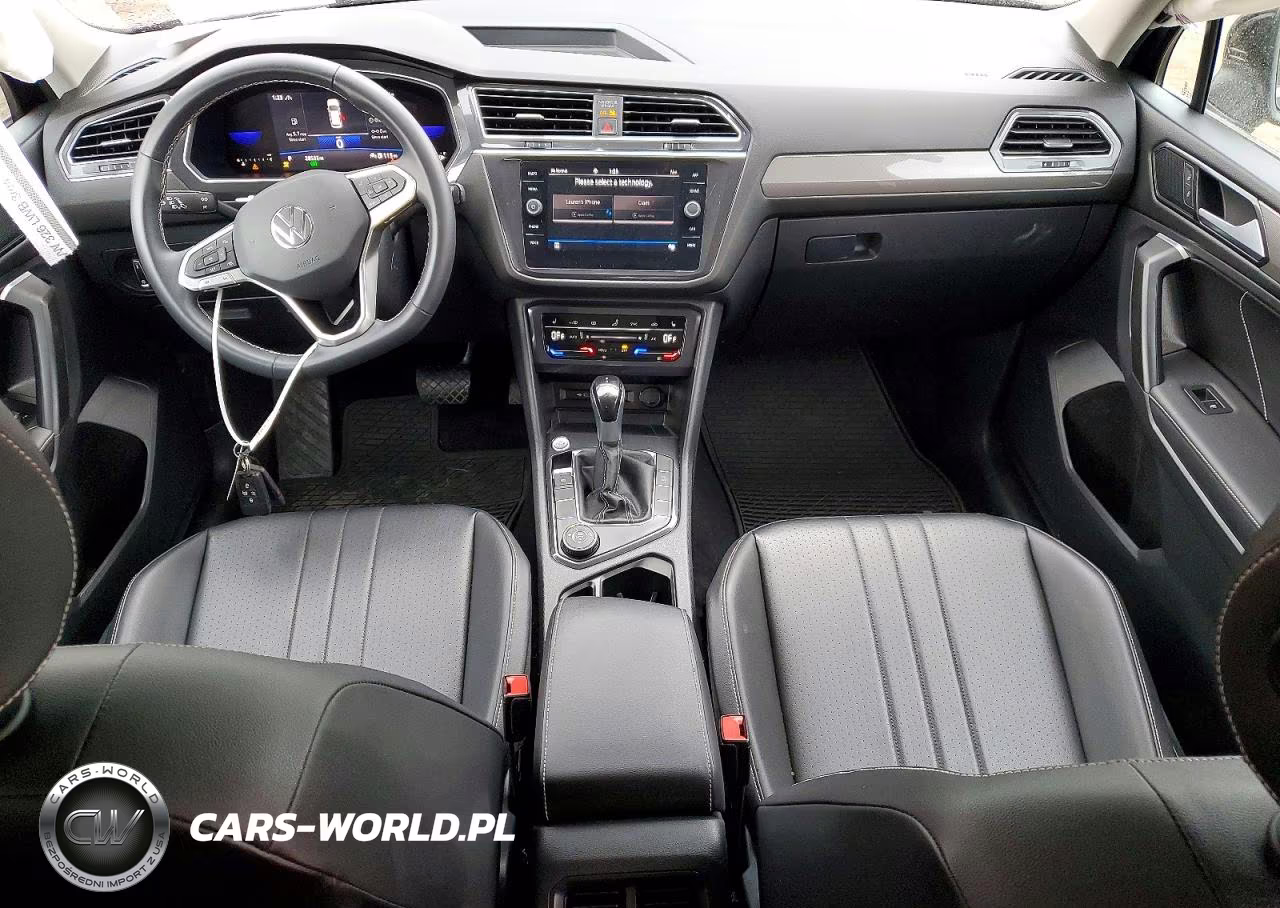 2022 Volkswagen Tiguan Se VIN:3VV2B7AX8NM129259 - 8