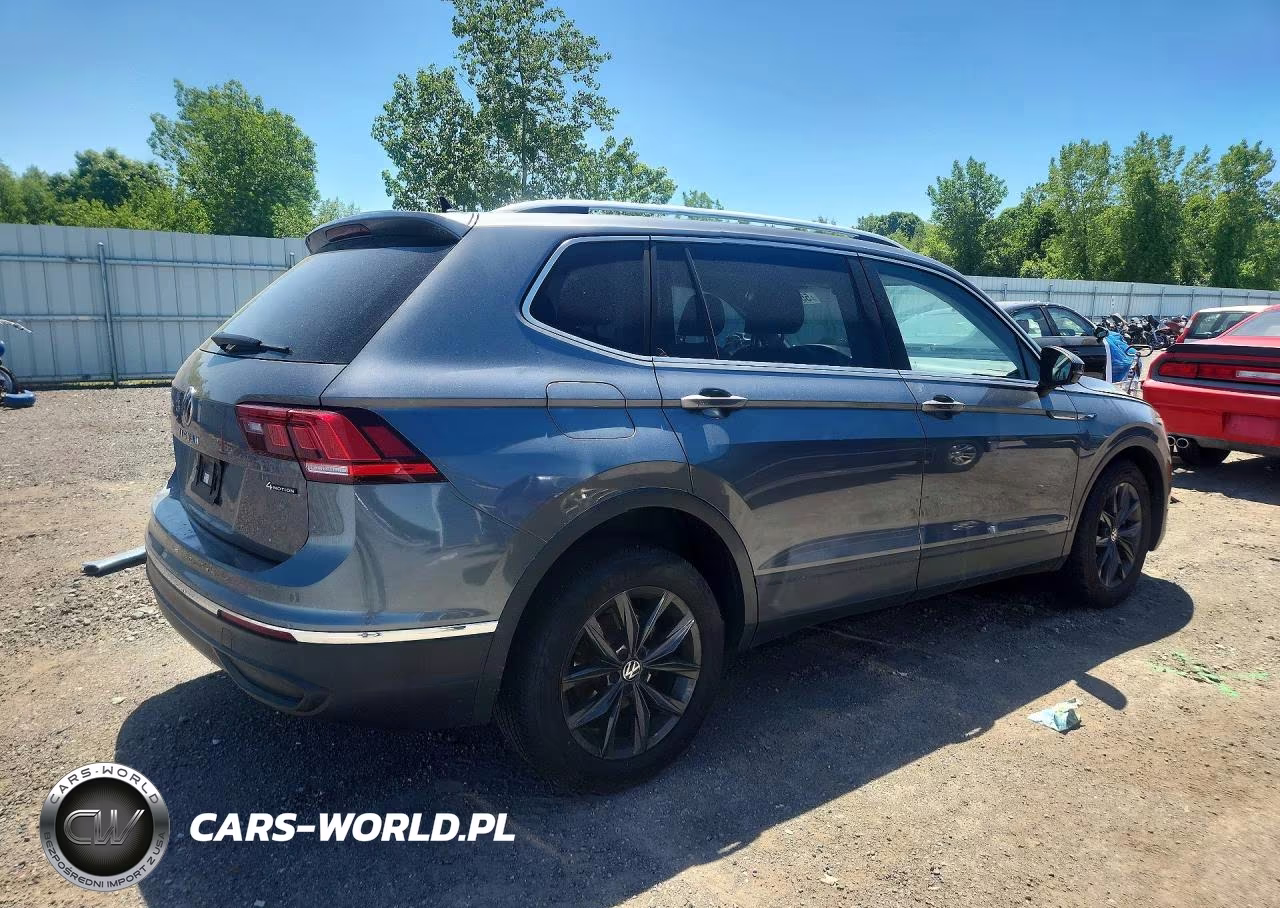 2022 Volkswagen Tiguan Se VIN:3VV2B7AX0NM030693 - 3