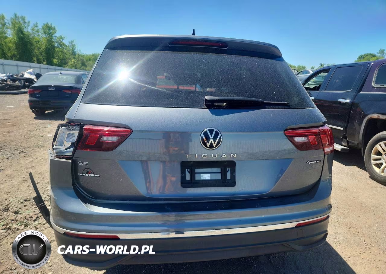 2022 Volkswagen Tiguan Se VIN:3VV2B7AX0NM030693 - 6