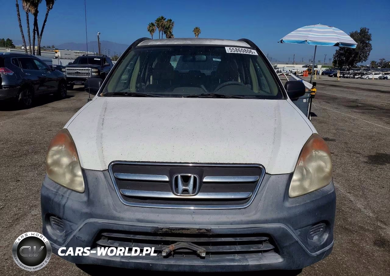 2005 Honda Cr-V Lx VIN:JHLRD68505C000121 - 5