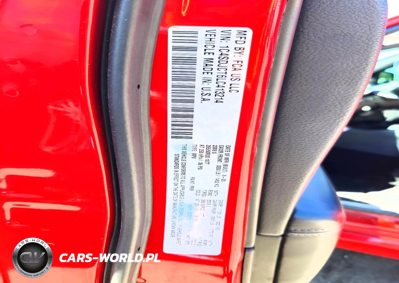 2020 Dodge Durango R VIN:1C4SDJCT6LC413214 - 13