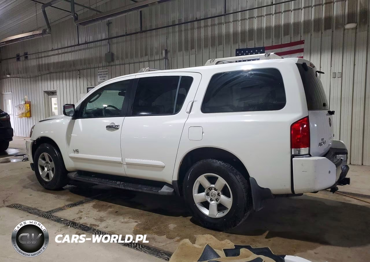 2007 Nissan Armada Se VIN:5N1AA08C57N701383 - 2