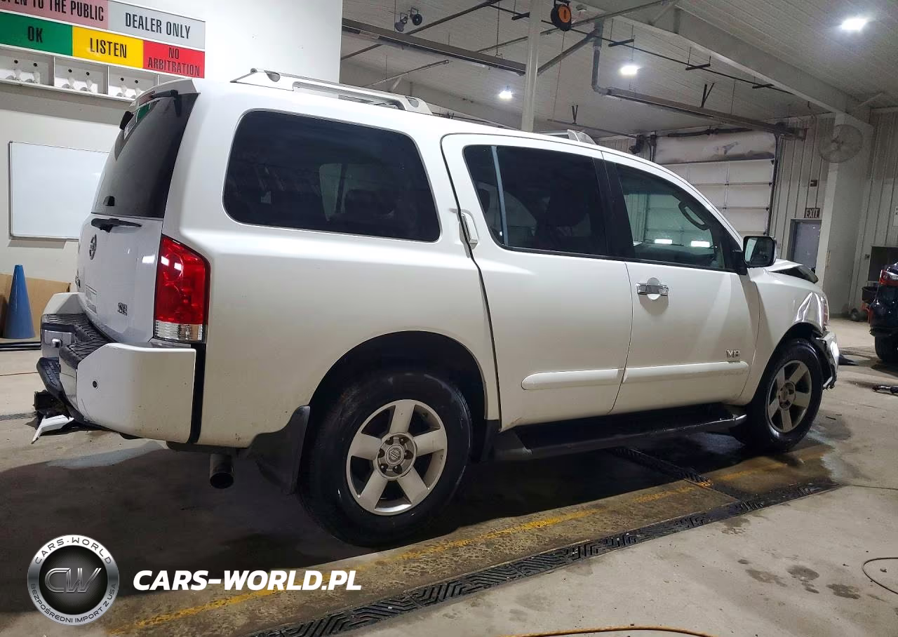 2007 Nissan Armada Se VIN:5N1AA08C57N701383 - 3