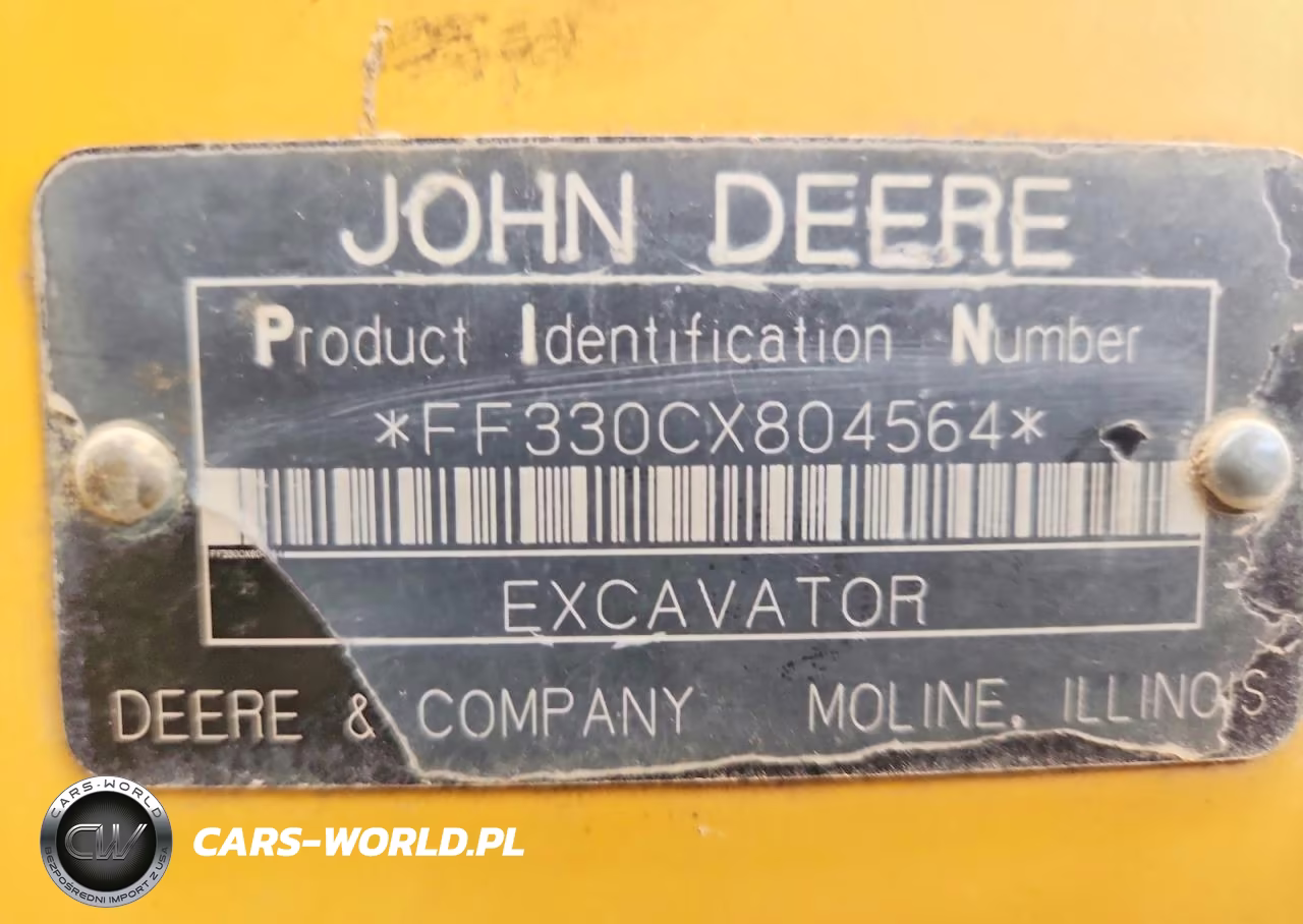 2005 John Deere 330C Lc Excavator VIN:FF330CX804564 - 10