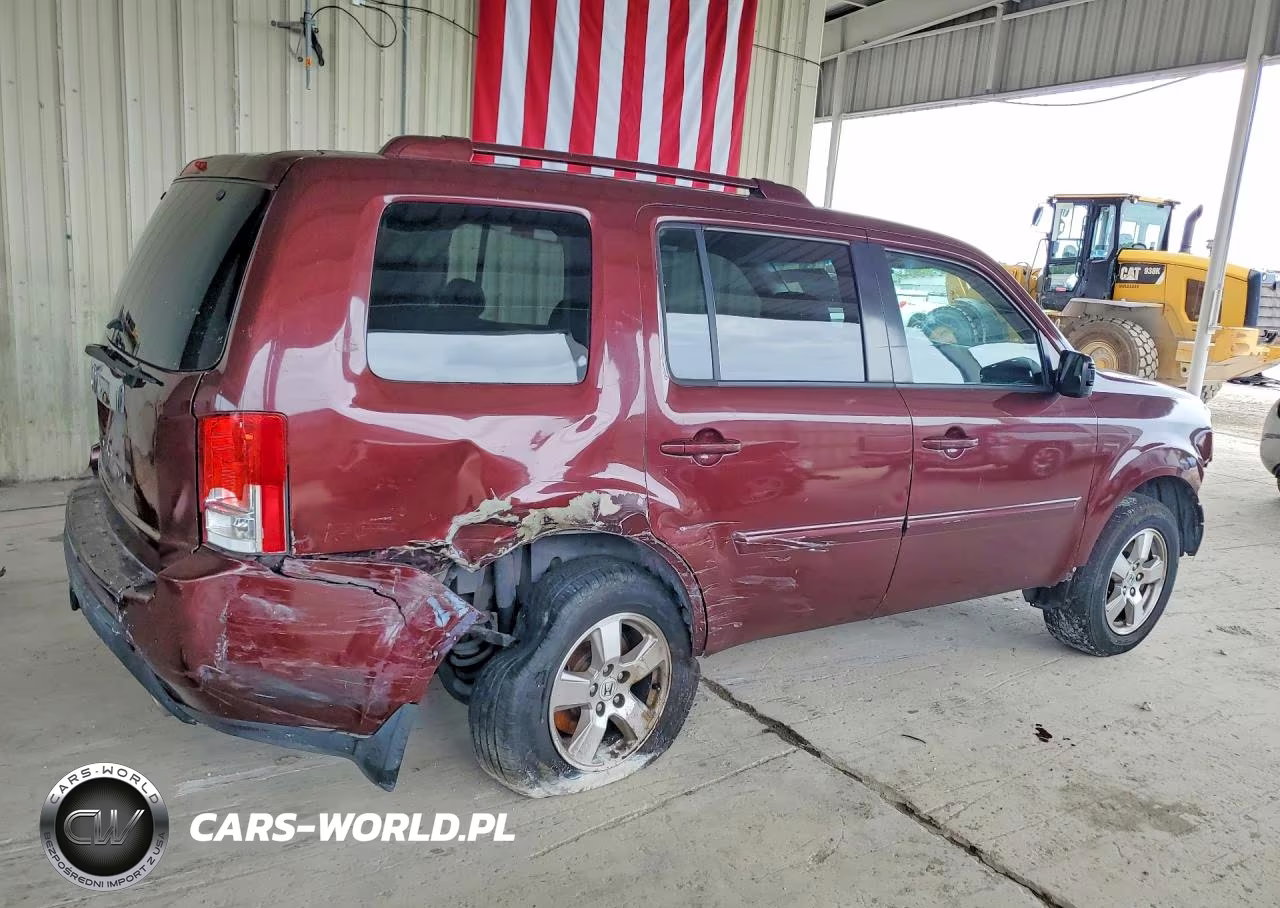 2010 Honda Pilot Exl VIN:5FNYF3H51AB009036 - 3