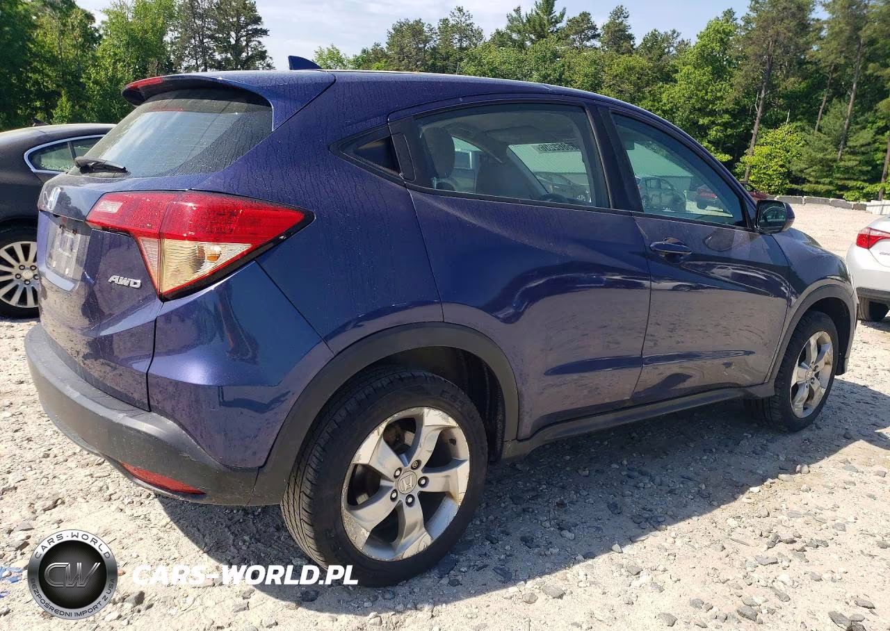 2016 Honda Hr-V Lx VIN:3CZRU6H34GM770796 - 3