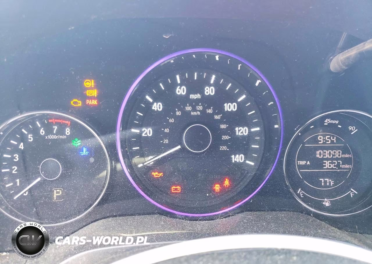 2016 Honda Hr-V Lx VIN:3CZRU6H34GM770796 - 9