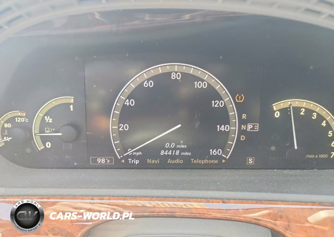 2008 Mercedes-Benz S 550 VIN:WDDNG71X58A175880 - 9