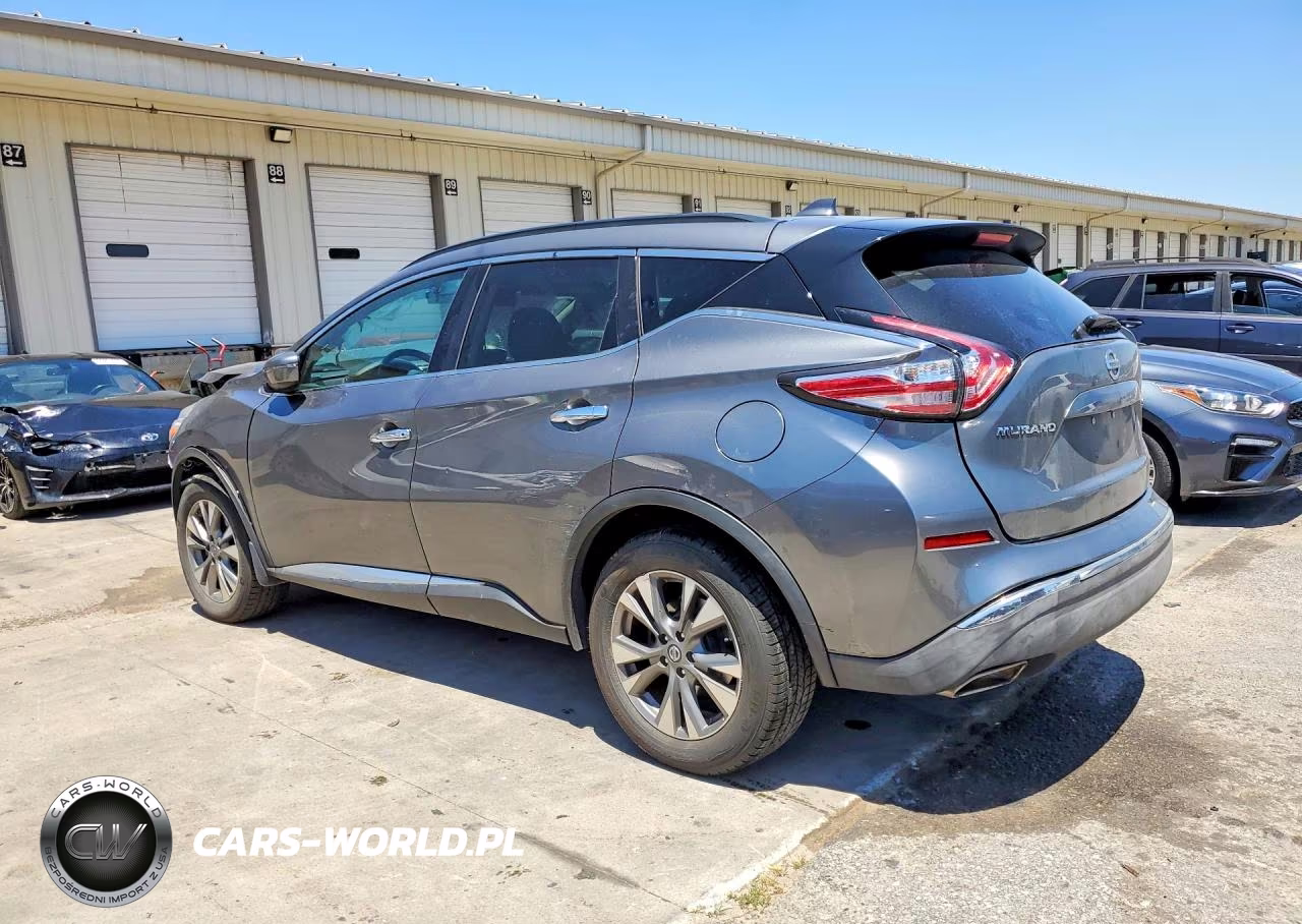 2018 Nissan Murano Sv VIN:5N1AZ2MG5JN181495 - 2