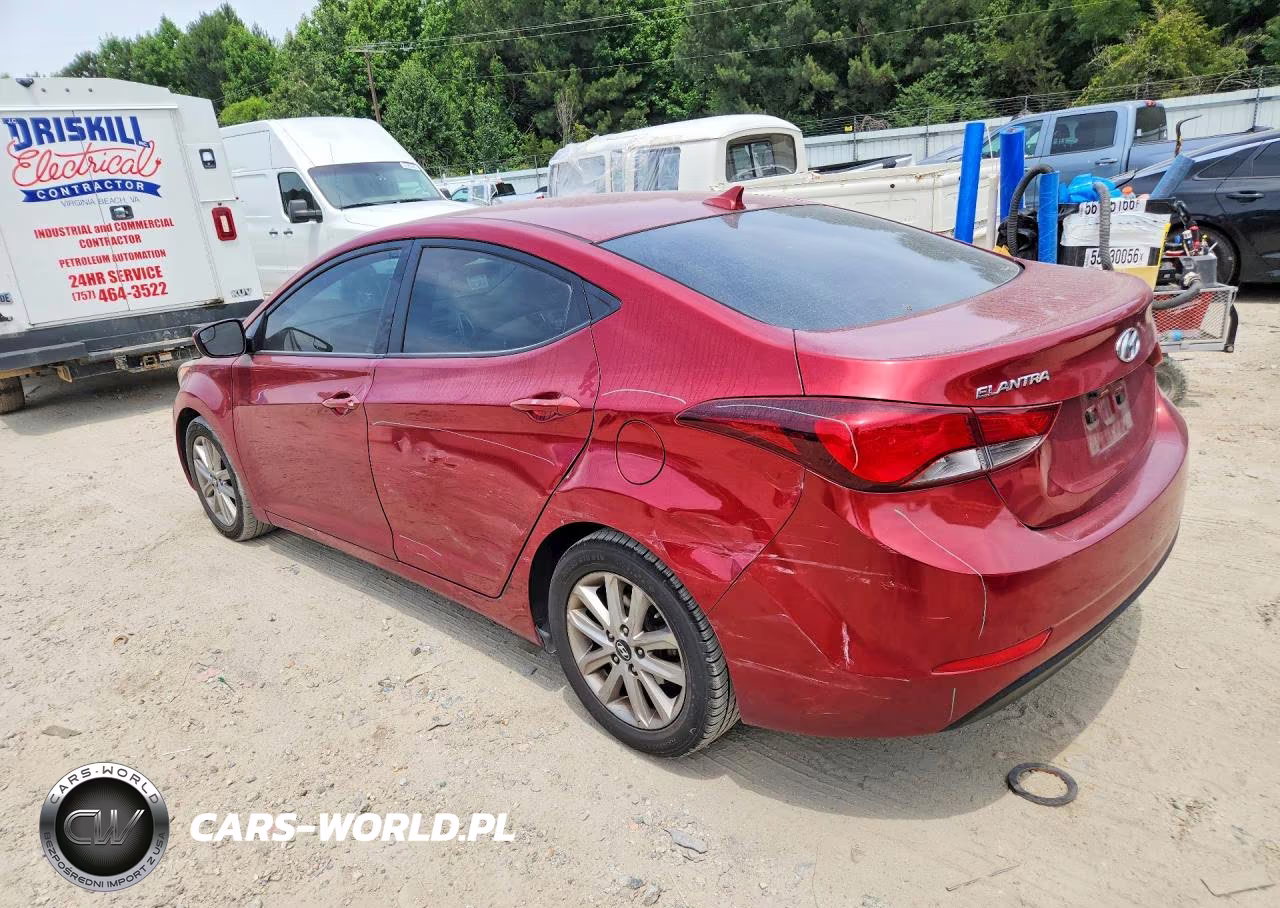 2014 Hyundai Elantra Se VIN:5NPDH4AE1EH546148 - 2