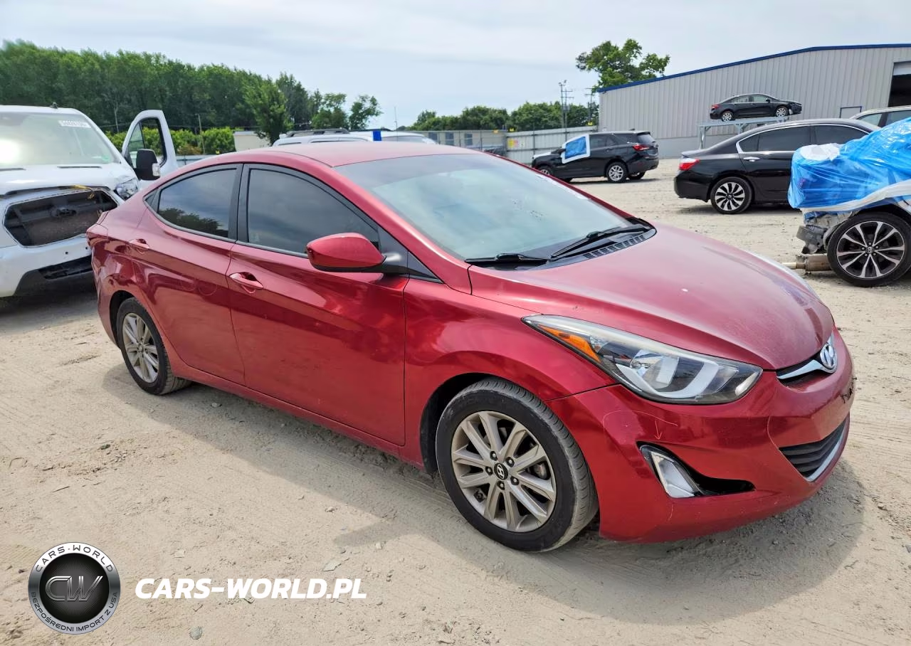2014 Hyundai Elantra Se VIN:5NPDH4AE1EH546148 - 4