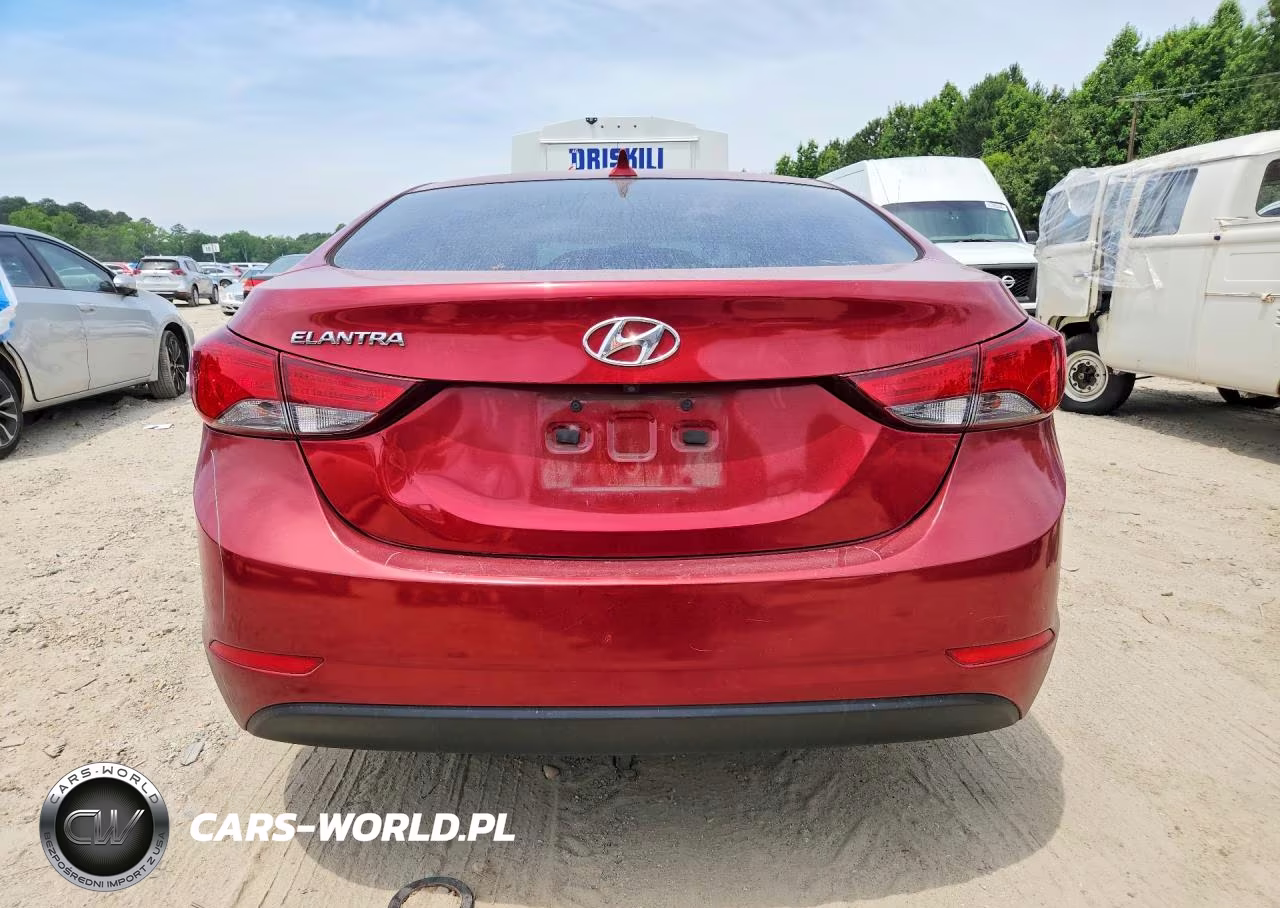 2014 Hyundai Elantra Se VIN:5NPDH4AE1EH546148 - 6
