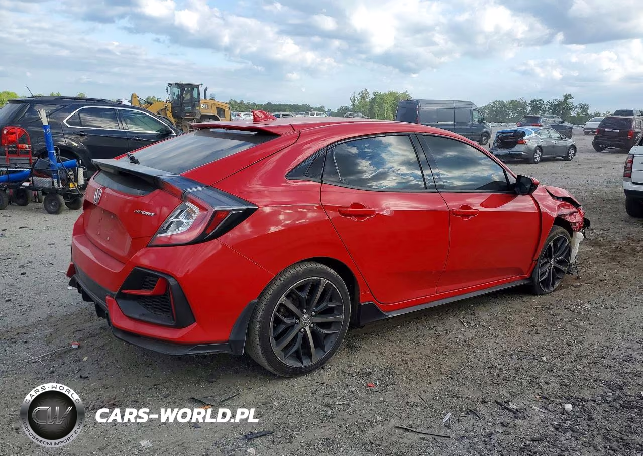 2021 Honda Civic Sport VIN:SHHFK7G43MU200222 - 3