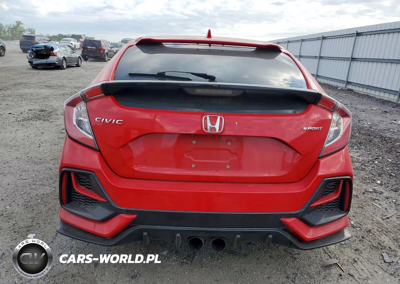 2021 Honda Civic Sport VIN:SHHFK7G43MU200222 - 6