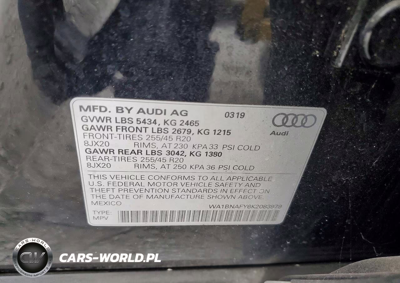 2019 Audi Q5 Premium Plus VIN:WA1BNAFY6K2083979 - 13