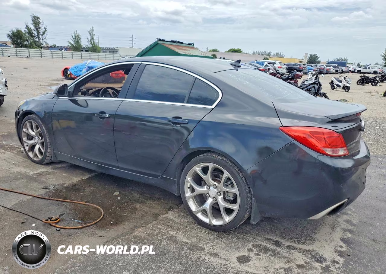 2012 Buick Regal Gs VIN:2G4GV5GV0C9197739 - 2