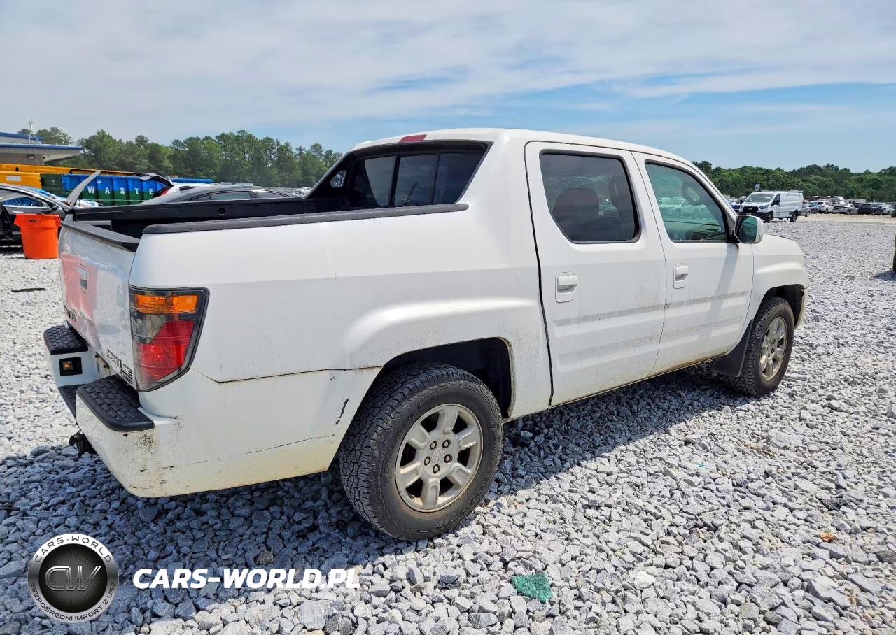 2006 Honda Ridgeline Rtl VIN:2HJYK16576H529743 - 3