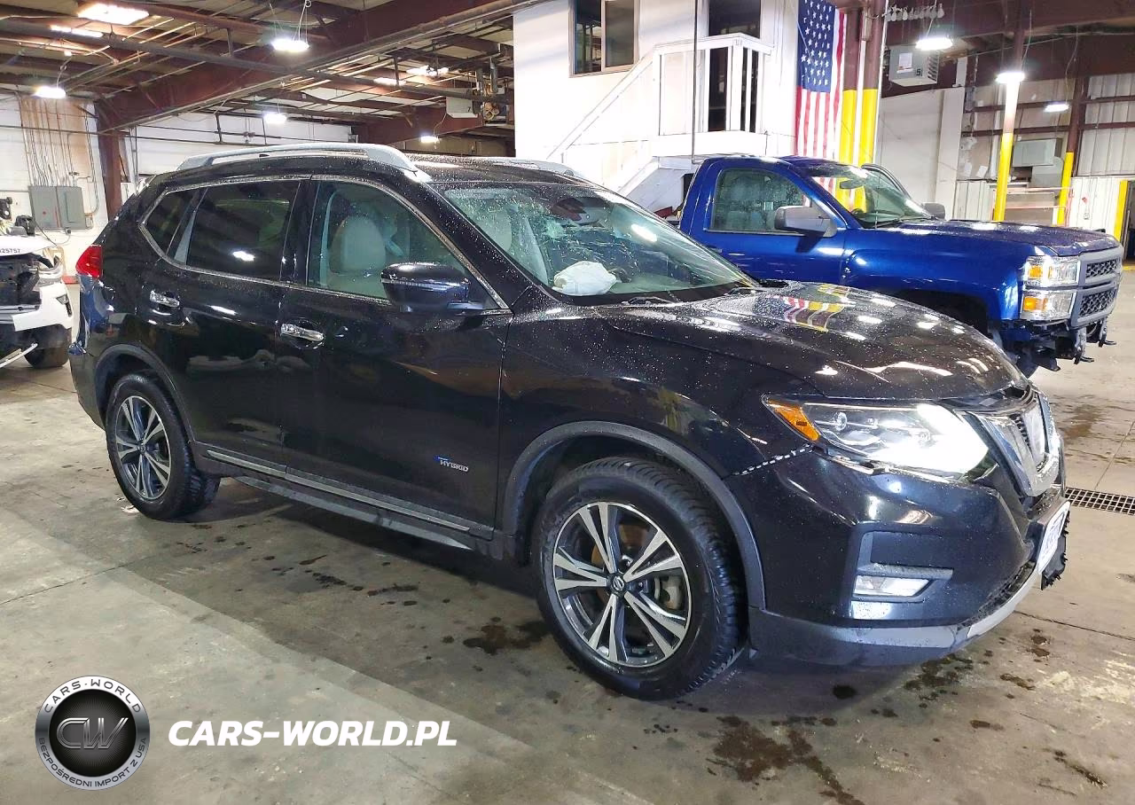 2017 Nissan Rogue Hybrid Sl VIN:5N1ET2MV7HC827854 - 4